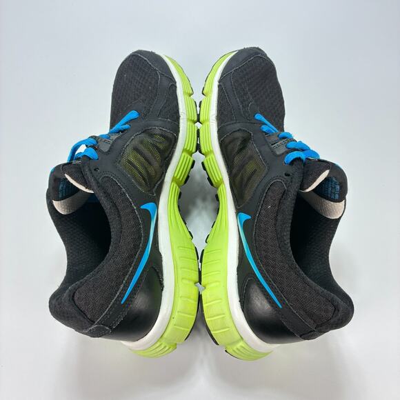 Nike Dual Fusion ST 2 Black Blue Training Running Shoes 454240-018 Womens Sz 8.5 - Picture 7 of 10